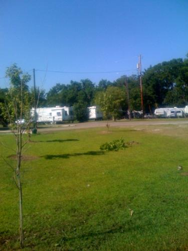 Campground - This is one of the loops at Fairview Riverside State Park. It's the smaller loop for 50 amp units.