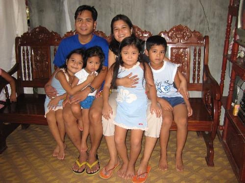 Happy Family - Taken from our own home.This photo shows a happy family relationships.