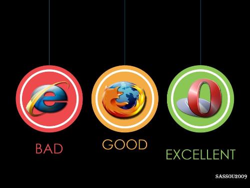 opera my favorite browser - this is a wllpaper from opera, It is my favorite browser. it has got a good attractive appearence. It is more secure than internet explrer. It has built-in popup blocker and its fast than any browser.