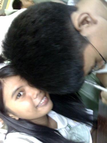 Friend - A friend and I. He blocked the camera. Haha.