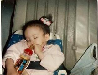 baby picture 1 - i fell asleep on the bottle lol.