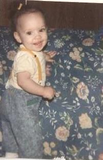 baby picture 2 - posing for the camera