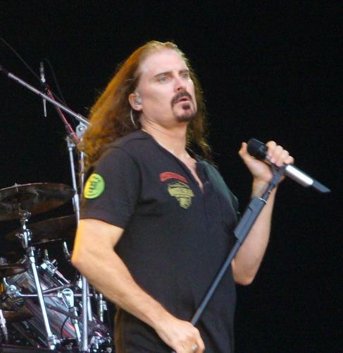 James Labrie - The singer of Dream Theater with the band in Berlin 2007.