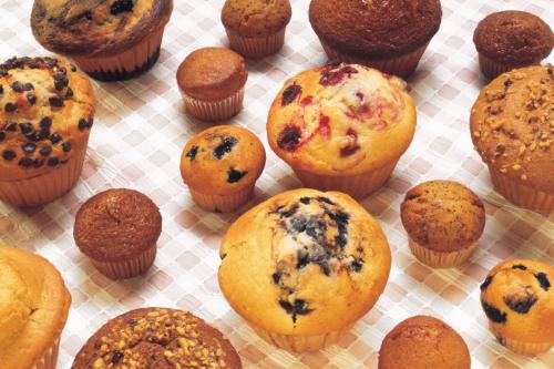 Muffin or Cupcake? - A variety of muffins. Or are they cupcakes?