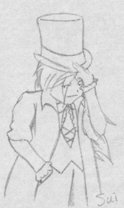 Suiseiseki requested art. - This is a quick drawing I made last night at a friend's request. His alias is Suiseiseki, and he mods the Syboard forums. Anyway, I thought the picture was funny, and so did Sui. What do you think?