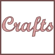 Crafts_mauve - Just a simple crafts graphic I made, with the word 'crafts' in a mauve pattern.