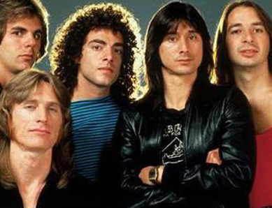 Journey  - full band shot cu steve perry days