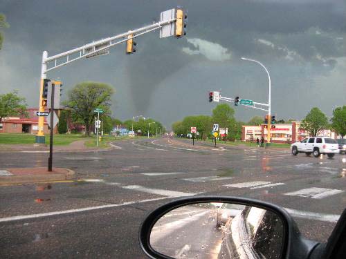 rendered tornado - Scary tornado experience