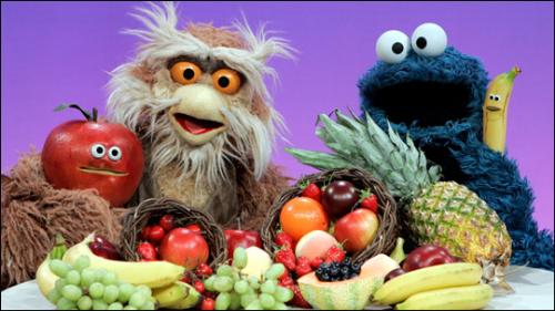 Healthy Monsters - Monsters with fruit