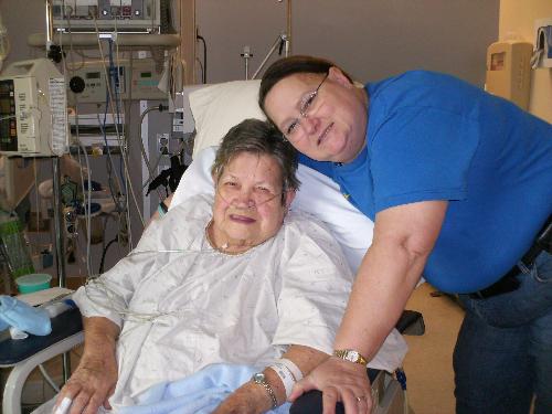 Me and Mama  - Me and Mama a few days before she died.