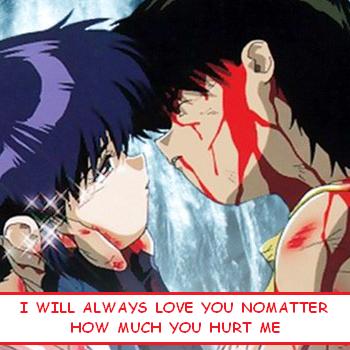 Suffering Hero - Bleeding all over like he has no hope of living...-Ash Nishimura