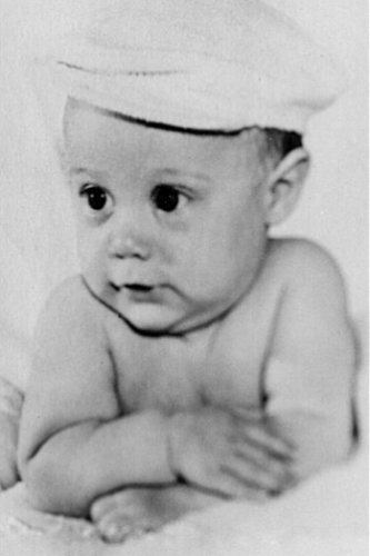 Me, before . . . - Baby picture of me, obviously.