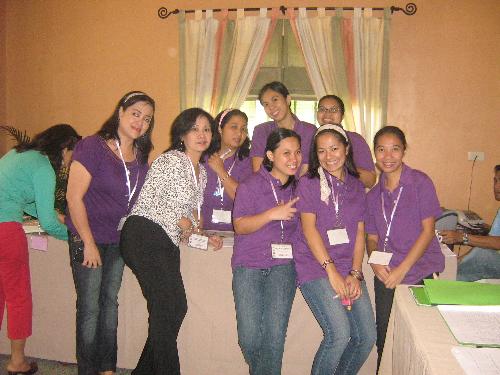 winfish secretariat - winfish secretariat and support staff during the winfish celebration at Innotech, QC on May 21, 2008