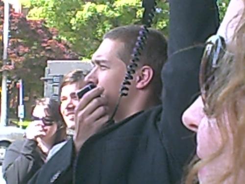 Isaac Hanson - Isaac before walk in Falls Church