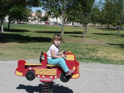 Chey at park - at teh park