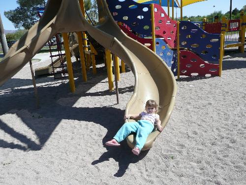 slide - CHey slide at park