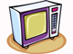 Microwave - An oven that cooks food faster.