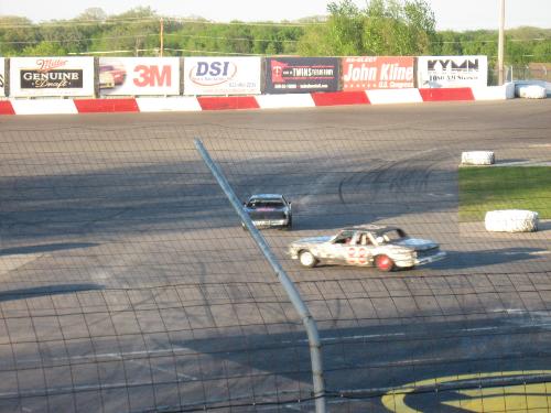 Figure 8 - part of the action in the crossroads of doom Figure 8 - part of the action in the crossroads of doom