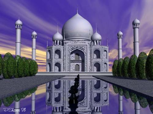 The Taj Mahal - the Taj Mahal became a UNESCO World Heritage Site and was cited as 'the jewel of Muslim art in India and one of the universally admired asterpieces of the world's heritage.'