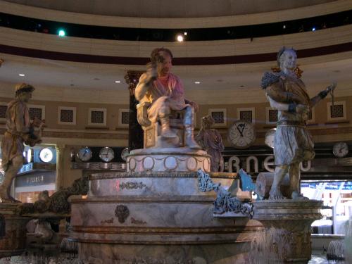 Ceasare's Palace - talking fountain