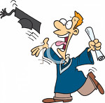Graduate - Royalty free clipart