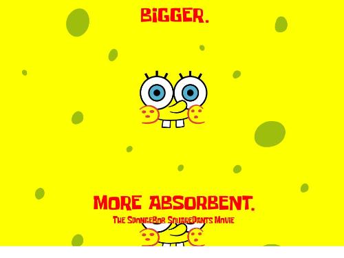 spongebob squarepants - spongebob face yellow wallpaper