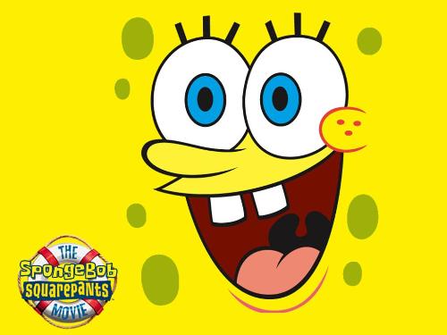 spongebob squarepants - spongebob face yellow wallpaper