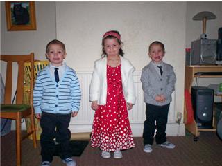 Instant grand children!! - These are my sons fiance&#039;s three children - the little girl is 6 now and the twin boys are 3