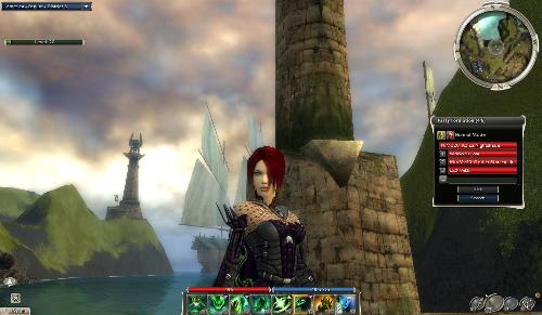 Aziza Nightshade - this is my character from guild wars, Aziza Nightshade. Necromancer/Monk ownage!