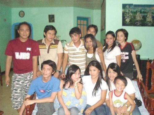 my friend's birthday.. - my friend was celebrating her 23rd birthday at her house. we are so drunk at that time but we're so happy to see each other again..