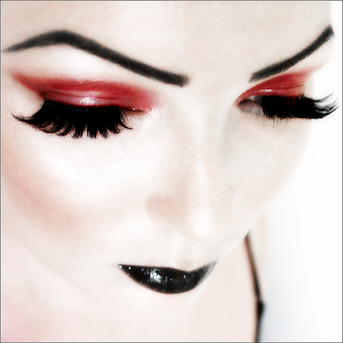 eye lashes - beautiful eyelashes