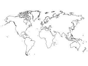 world map - countries, world map