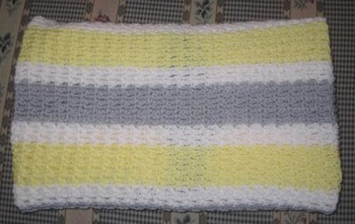 Baby Blanket -  This is a baby blanket that I completed not long ago.