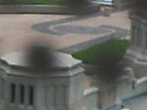 Center of the Universe - Tulsa, OK - just west of the old train depot. Photo taken from office building nearby.