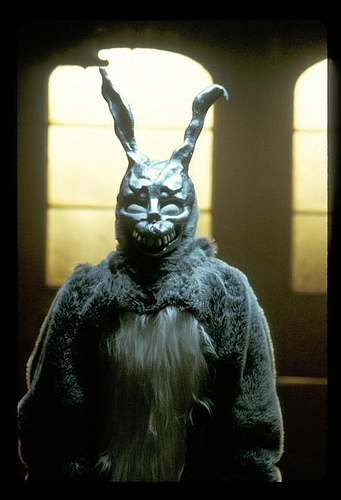 'Donnie Darko' Rabbit - Donnie Darko Rabbit from the 2001 Movie, Decades after this same creature began to haunt my dreams as the Easter Bunny, except with blood on his face and hands.