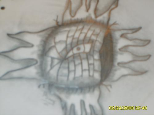 Pic I drew - I am not sure what it is lol lol just saw it in my head and drew it!