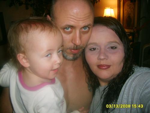Me Strider and savannh if she ever hold still lol  - Us