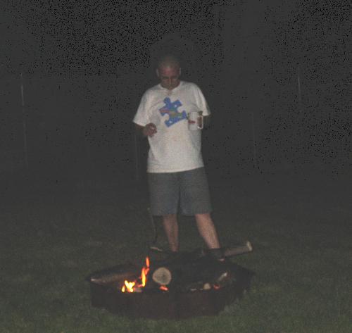 Grandpa Bobs Bonfire - Just another bonfire night in Minnesota. Grandpa Bobs Bonfire - Just another bonfire night in Minnesota.