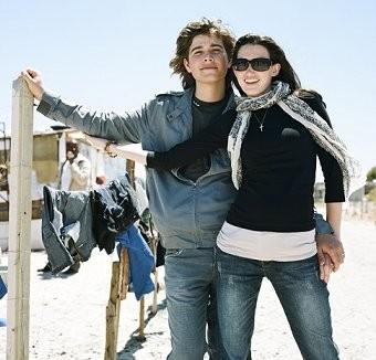 Zac and Kate Hanson - Zac and wife Kate during one of Hanson's trips to Africa