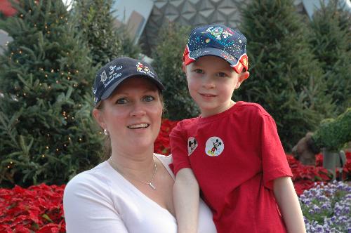 Me and Bubby - Bubby and I at Disney World, Epcot Center