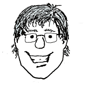 Me - I drew me in Photoshop, using my Bamboo Fun tablet