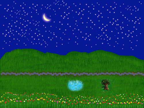 Revenge of the tulips - I believe this to be my greatest art using digital programs and manipulating photos - although i imported some of the elements from my photo ( some of you may recognize that river, or the knowledge tree from Heroes 3) but overall i made my picture with a lot of patience.