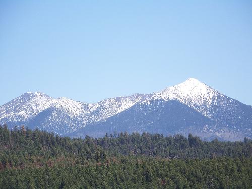 Mt. Humpheries - Mt Humpheries in Northern AZ, elevation 12 thousand feet.