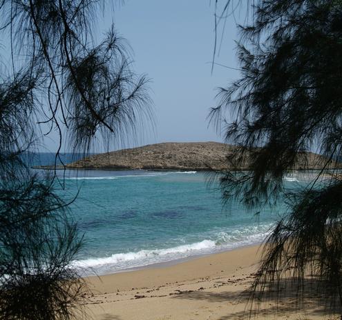 beautiful sea view - this is my favorite spot at Villa del Mar Hau in Isabela, Puerto Rico.