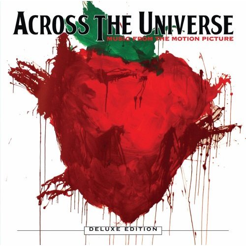 Across the Universe - Smashed strawberry logo.