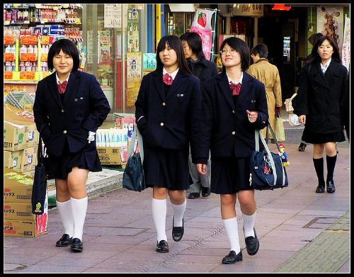 girls - friends from Japan