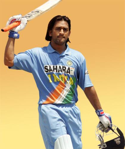 Dhoni - A file picture of indian cricketer Mahendra Sigh Dhoni