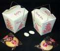 Chinese Food - Two to-go boxes of chinese food
