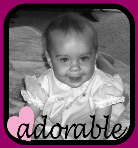 my adorable baby - this is my sweet baby girl kaelyn