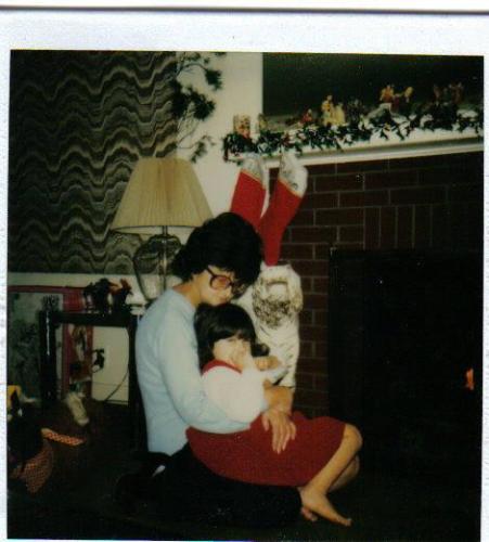 my gram and me when i was little - i miss you so much gram